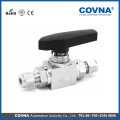 Stainless steel 316 butterfly handle needle valve